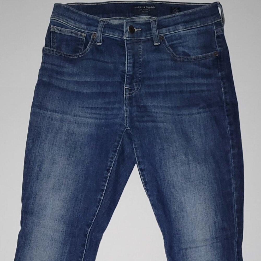Lucky Brand Girls Mid Rise Ava Skinny Denim Blue Jeans Size 6 / 28